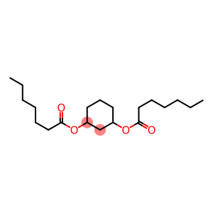 Diheptanoic acid 1,3-cyclohexanediyl ester