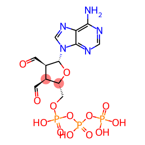 2',3'-Diformyl-2',3'-dideoxyadenosine 5'-triphosphoric acid