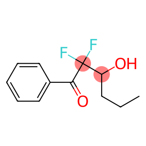 2,2-Difluoro-3-hydroxy-1-phenyl-1-hexanone