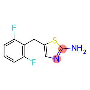 5-(2,6-difluorobenzyl)-1,3-thiazol-2-amine