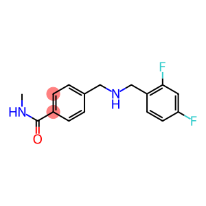 4-({[(2,4-difluorophenyl)methyl]amino}methyl)-N-methylbenzamide