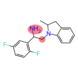 1-(2,5-difluorophenyl)-2-(2-methyl-2,3-dihydro-1H-indol-1-yl)ethan-1-amine