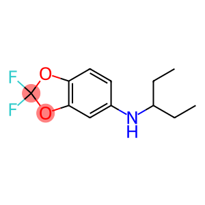 2,2-difluoro-N-(pentan-3-yl)-2H-1,3-benzodioxol-5-amine