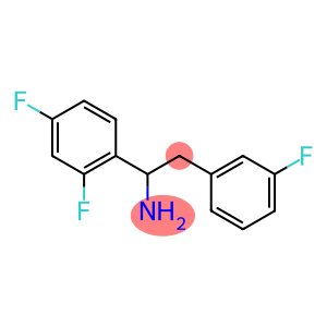 1-(2,4-difluorophenyl)-2-(3-fluorophenyl)ethan-1-amine