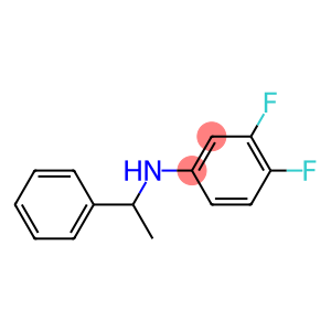 3,4-difluoro-N-(1-phenylethyl)aniline