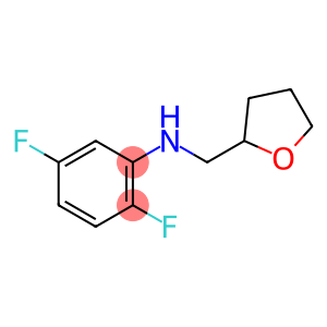 2,5-difluoro-N-(oxolan-2-ylmethyl)aniline