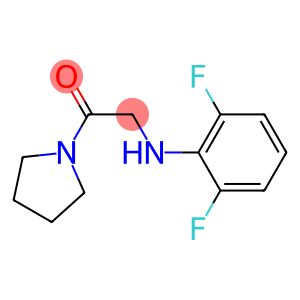 2-[(2,6-difluorophenyl)amino]-1-(pyrrolidin-1-yl)ethan-1-one