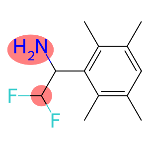 2,2-difluoro-1-(2,3,5,6-tetramethylphenyl)ethan-1-amine