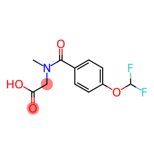 2-{[4-(difluoromethoxy)phenyl]-N-methylformamido}acetic acid