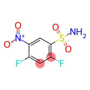 2,4-difluoro-5-nitrobenzenesulfonamide