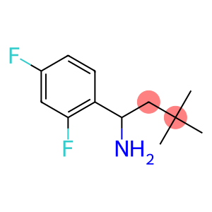 1-(2,4-difluorophenyl)-3,3-dimethylbutan-1-amine