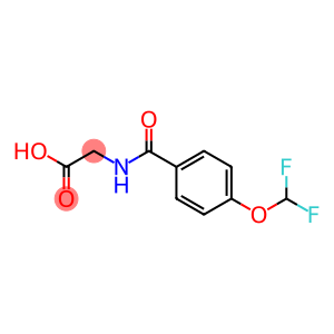 2-{[4-(difluoromethoxy)phenyl]formamido}acetic acid