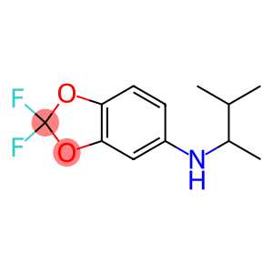 2,2-difluoro-N-(3-methylbutan-2-yl)-2H-1,3-benzodioxol-5-amine