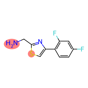 [4-(2,4-difluorophenyl)-1,3-thiazol-2-yl]methanamine