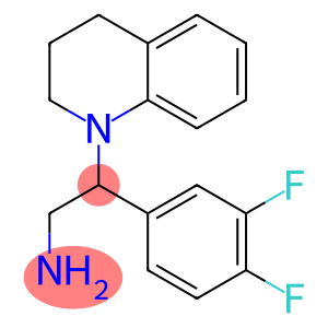 2-(3,4-difluorophenyl)-2-(3,4-dihydroquinolin-1(2H)-yl)ethanamine