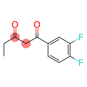 1-(3,4-difluorophenyl)pentane-1,3-dione