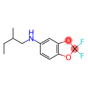 2,2-difluoro-N-(2-methylbutyl)-2H-1,3-benzodioxol-5-amine