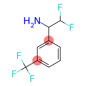 2,2-difluoro-1-[3-(trifluoromethyl)phenyl]ethan-1-amine