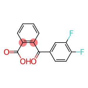 2-[(3,4-difluorophenyl)carbonyl]benzoic acid