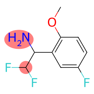 2,2-difluoro-1-(5-fluoro-2-methoxyphenyl)ethan-1-amine