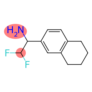 2,2-difluoro-1-(5,6,7,8-tetrahydronaphthalen-2-yl)ethan-1-amine