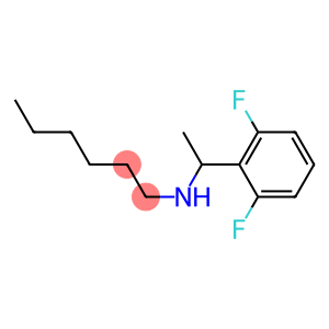 [1-(2,6-difluorophenyl)ethyl](hexyl)amine