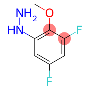 (3,5-difluoro-2-methoxyphenyl)hydrazine