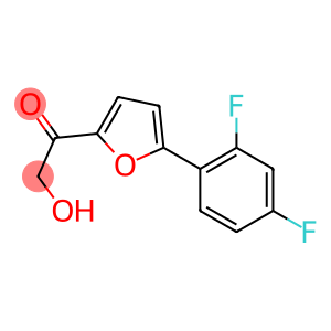 1-[5-(2,4-difluorophenyl)-2-furyl]-2-hydroxyethan-1-one