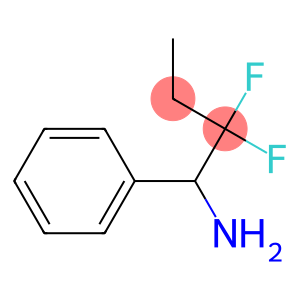 2,2-DIFLUORO-1-PHENYLBUTAN-1-AMINE