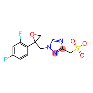 1-(2(2,4-difluorophenyl)-2,3-epoxypropyl)-1h-1,2,4-triazole-methanesulphonate