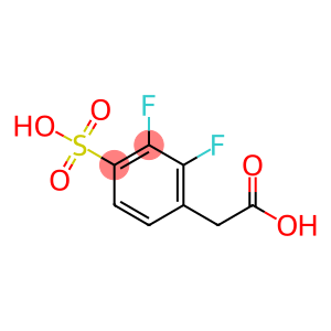 2,3-DIFLUORO-4-SULFO-BENZOACETIC ACID