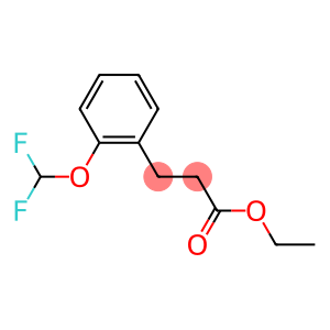 3-(2-DIFLUOROMETHOXY-PHENYL)-PROPIONIC ACID ETHYL ESTER