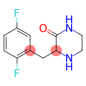 3-(2,5-DIFLUORO-BENZYL)-PIPERAZIN-2-ONE