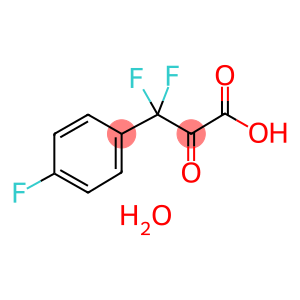 3,3-DIFLUORO-3-(4-FLUOROPHENYL)-2-OXOPROPIONIC ACID MONOHYDRATE