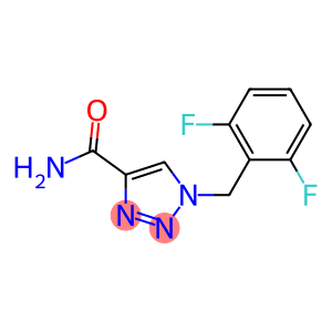 1-[(2,6-DIFLUOROPHENYL)METHYL]-1H-1,2,3-TRIAZOLE-4-CARBOXAMIDE