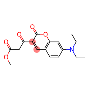 7-(Diethylamino)-3-(3-methoxy-1,3-dioxopropyl)-2H-1-benzopyran-2-one