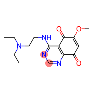 4-(2-Diethylaminoethylamino)-6-methoxyquinazoline-5,8-dione