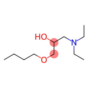 1-Diethylamino-3-butoxy-2-propanol