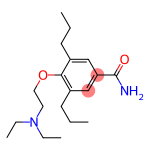 4-[2-(Diethylamino)ethoxy]-3,5-dipropylbenzamide