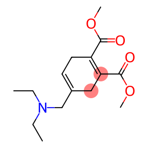 4-[(Diethylamino)methyl]-1,4-cyclohexadiene-1,2-dicarboxylic acid dimethyl ester