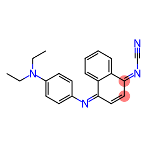 [[4-[[4-(Diethylamino)phenyl]imino]naphthalen-1(4H)-ylidene]amino] cyanide