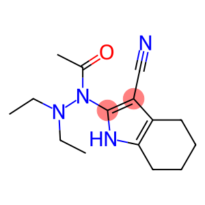 2-[(Diethylamino)acetylamino]-4,5,6,7-tetrahydro-1H-indole-3-carbonitrile