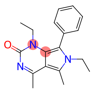 1,6-Diethyl-4,5-dimethyl-7-phenyl-6H-pyrrolo[3,4-d]pyrimidin-2(1H)-one