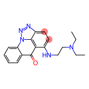 5-[2-Diethylaminoethylamino]-6H-[1,2,3]triazolo[4,5,1-de]acridin-6-one