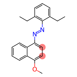 1-[(2,6-Diethylphenyl)azo]-4-methoxynaphthalene