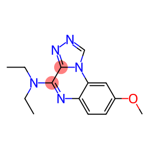 4-Diethylamino-8-methoxy[1,2,4]triazolo[4,3-a]quinoxaline