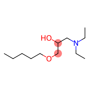 1-Diethylamino-3-pentyloxy-2-propanol