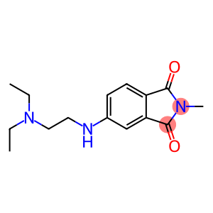 5-{[2-(diethylamino)ethyl]amino}-2-methyl-2,3-dihydro-1H-isoindole-1,3-dione