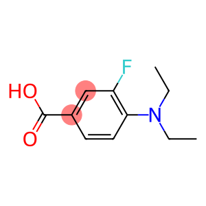 4-(diethylamino)-3-fluorobenzoic acid