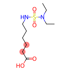 6-[(diethylsulfamoyl)amino]hexanoic acid